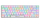XTRIKE ME GK-995W WH Gaming Wireless Keyboard TKL White