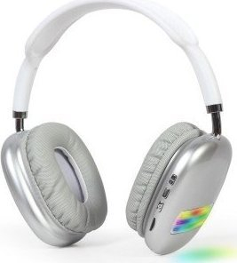 Kufje Gembird Warsaw BHP-LED-02-W, 20Hz-20kHz, 3.5mm, 105dB, të bardha