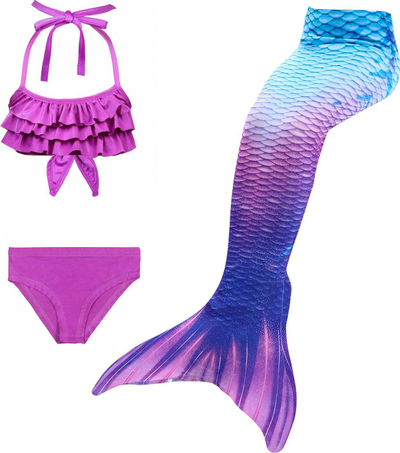 Kostum banje për kalamaj Mermaid Master, 130 cm, rozë