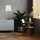 Lampë tavoline Platinet PTL018W, 48 cm, E27 25W, bazë bronzi abazhur i bardhë