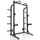 Half rack force VirtuFit HR100, stacion për squat dhe bench, me shufër për pull up, i zi