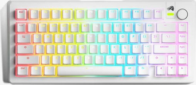 Tastierë Glorious GMMK 3, 75%, English US, e bardhë