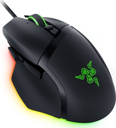 Mашина за игри Razer Basilisk V3, 35000 DPI, со кабел, црн