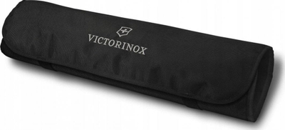 Çantë rrotulluese për thika Victorinox, profesionale, material sintetik, e zezë