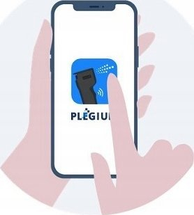 Buton emergjence Plegium Smart Emergency Button, alarm i zgjuar, me varëse çelësash, i bardhë
