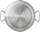 Tenxhere Tefal Duetto+ G7194355, 18cm, me kapak xhami, inox