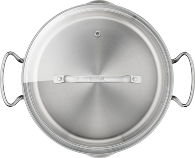 Tenxhere Tefal Duetto+ G7194355, 18cm, me kapak xhami, inox