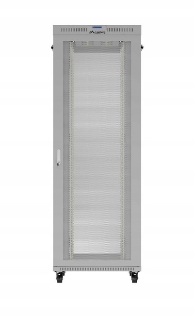Kabinet rack Lanberg FF01, 47U, 800 x 1000 mm, me derë me xham