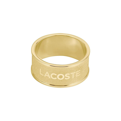 Unazë për meshkuj Lacoste Backhand 2040486, e artë