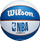Top basketbolli Wilson Team Retro Washington Wizards Mini Ball WTB3200XBWAS, madhësia 3, gomë, bardh e blu
