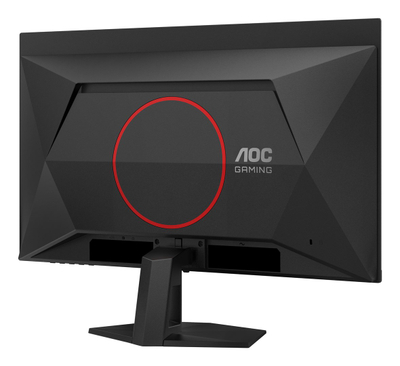 Гејминг монитор AOC G4 Q27G41ZDF, 26.5\", QHD QD OLED, црн со црвена боја