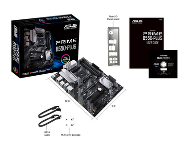 Матична плоча ASUS PRIME B550-PLUS AMD B550 Socket AM4 ATX
