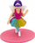 Kukull mini Barbie Mattel HBC14, figurë zanë, bazë rozë shumëngjyrëshe