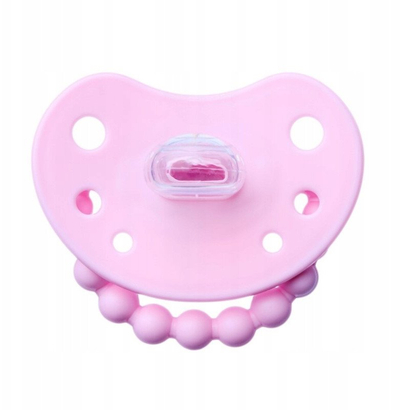 Qetësues foshnjash Luu Kids Pink a Boo, silikon, 0-3 muaj, rozë