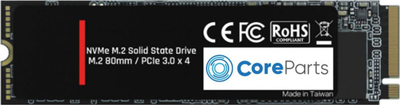 Disk SSD CoreParts, 1TB, M.2 2280 PCI-E x4 Gen3 NVMe