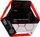 Set unaza agility Avento Agility Grids, 6 copë, gjashtëkëndore që lidhen bashkë, të kuqe