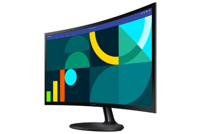 Monitor Samsung Essential S3 24", Full HD, i lakuar, i zi