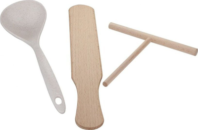 Aparat për krep Guzzanti G 606, pllakë 30 cm, sipërfaqe jonxhitëse, i zi