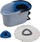 Set kovë dhe mop Vileda UltraSpin Mini, sistem me pedale, pa bisht, blu