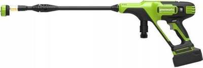 Larës me presion Greenworks G24PWK4, 24V, bateri 4Ah, jeshil