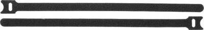 Shirita kabllosh ProXtend Hook and Loop, 30cm x 12mm, 50 copë, të zinj