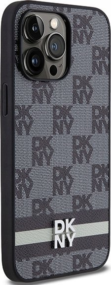 Mbulesë telefoni DKNY, për iPhone 14 Pro Max, lëkurë PU, e zezë