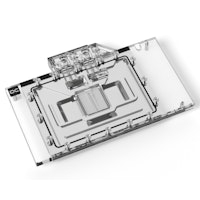Bllok uji GPU Alphacool Eisblock Aurora, me backplate, ARGB, transparent