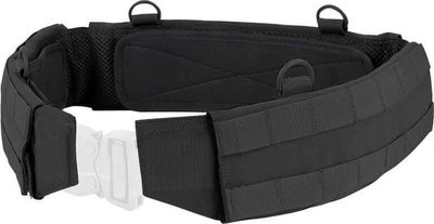 Rrip taktik Condor Outdoor Slim Battle Belt 121160, me jastëkë antirrëshqitës, madhësia L, i zi