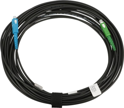 Kabllo fibër optike Extralink PATCHCORD SC/APC-SC/UPC, G.657A2, 5m, i zi