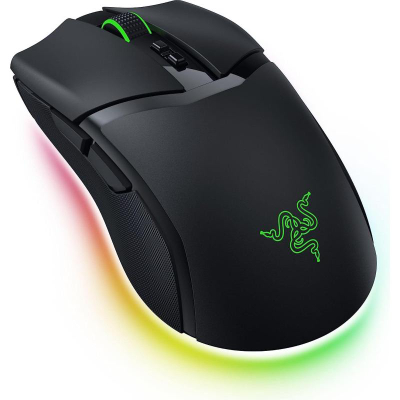 Maus gaming Razer Cobra Pro, wireless, 30K DPI, RGB, i bardhë