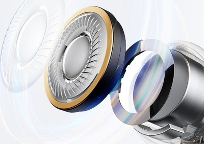 Безжични слушалки Soundpeats Air 4, во уво, Bluetooth 5.3, со ANC, црни
