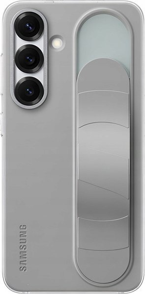 Kалeф за телефон Samsung Standing Grip Case Galaxy S25, со држач, сив