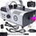 Машина за чад Light4Me FM 900, 900W, резервоар 0.9L, бела и црна