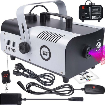 Машина за чад Light4Me FM 900, 900W, резервоар 0.9L, бела и црна