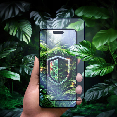 Mbrojtëse ekrani 3MK HardGlass Max Eco GRS për iPhone 14 Pro, xham i temperum transparent