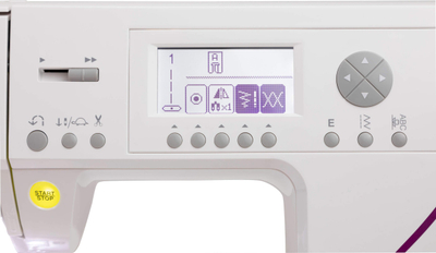 Makina qepëse Singer C-430, automatike, 55W, e bardhë