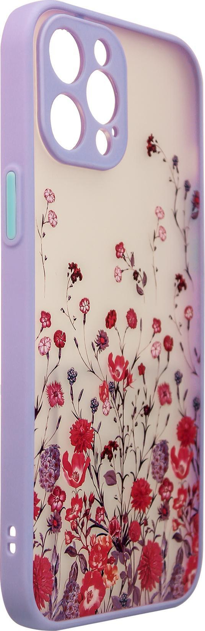 Kapak telefoni Hurtel Design për iPhone 13 Pro Max, TPU, me lule, lejla