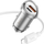 Karikues makine Hoco Z46, 45W PD USB‑C, QC3.0 18W USB, argjent