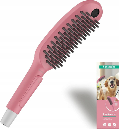 Dush dore për qen Hansgrohe Furly, plastik, i rehatshëm në dorë, gri