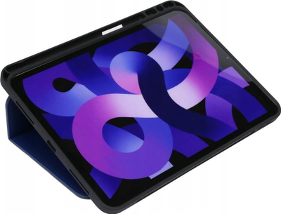Futrollë tablet-i Pomologic BookFolio, për iPad 10.9\" gjenerata 10, me mbajtëse dhe Sleep/Wake, ngjyrë e zezë