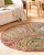 Tapet rrumbullak Modern Hippie, pambuk, 140 cm, shumëngjyrësh