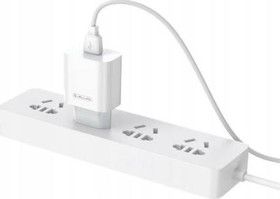 Karikues muri Jellico 22.5W QC 3.0, 1xUSB me kabllo USB C, i bardhë
