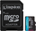 Kartë memorike microSDXC Kingston Canvas Go Plus, 64GB, 200MB/s, me adapter