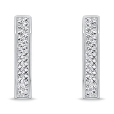 Vathë për femra Brilio Silver EA1138W, të argjendtë