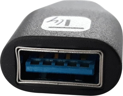 Adapter USB C në OTG, USB 3.1 5Gbps, i zi