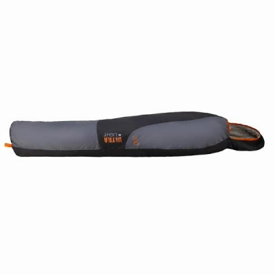 Thes gjumi NILS CAMP Ultra Light NC1705, mummy 215cm, pranverë-verë, gri e errët