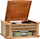 Sistem stereo Denver HIF2002DAB, Bluetooth AUX USB, CD DAB+ kasetë vinil, i zi