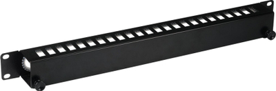 Organizues kabllosh për rack EFB Elektronik 699999NTS.1, 19", me kapak, gri e zezë