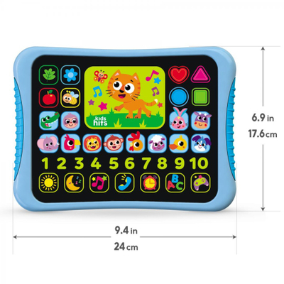 Tablete edukative për fëmijë My First Interactive Tablet, mësim interaktiv, tinguj dhe meloditë, shumëngjyrëshe