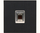 Modul lexues gjurmësh Dahua DHI-VTO4103FB-MF, IP65, i zi